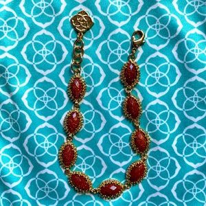 Kendra Scott DISCONTINUED burnt orange Jana bracelet